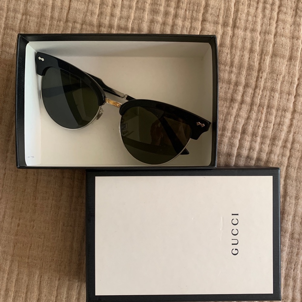 Gucci Cat eye Black Frame Sunglasses